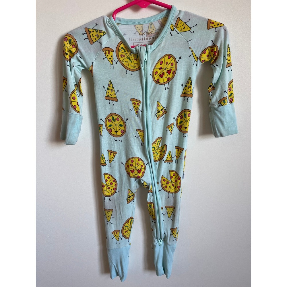 Little Sleepies Pizza Bamboo Zippy 0-3M